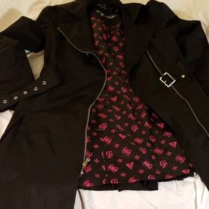 Womens Guess Black Jacket sz M